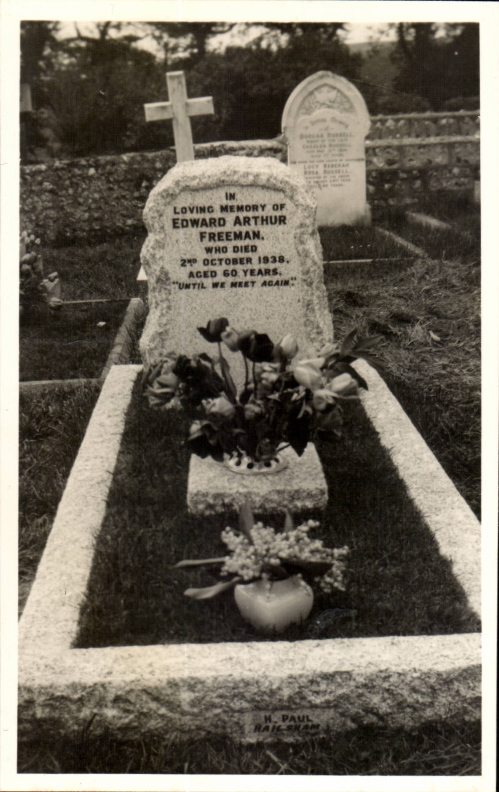 The United Kingdom CPA In meemory off Edward aRthur Freeman