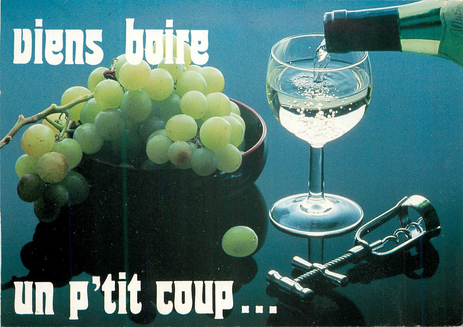 CPM Viens boire un p'tit coup