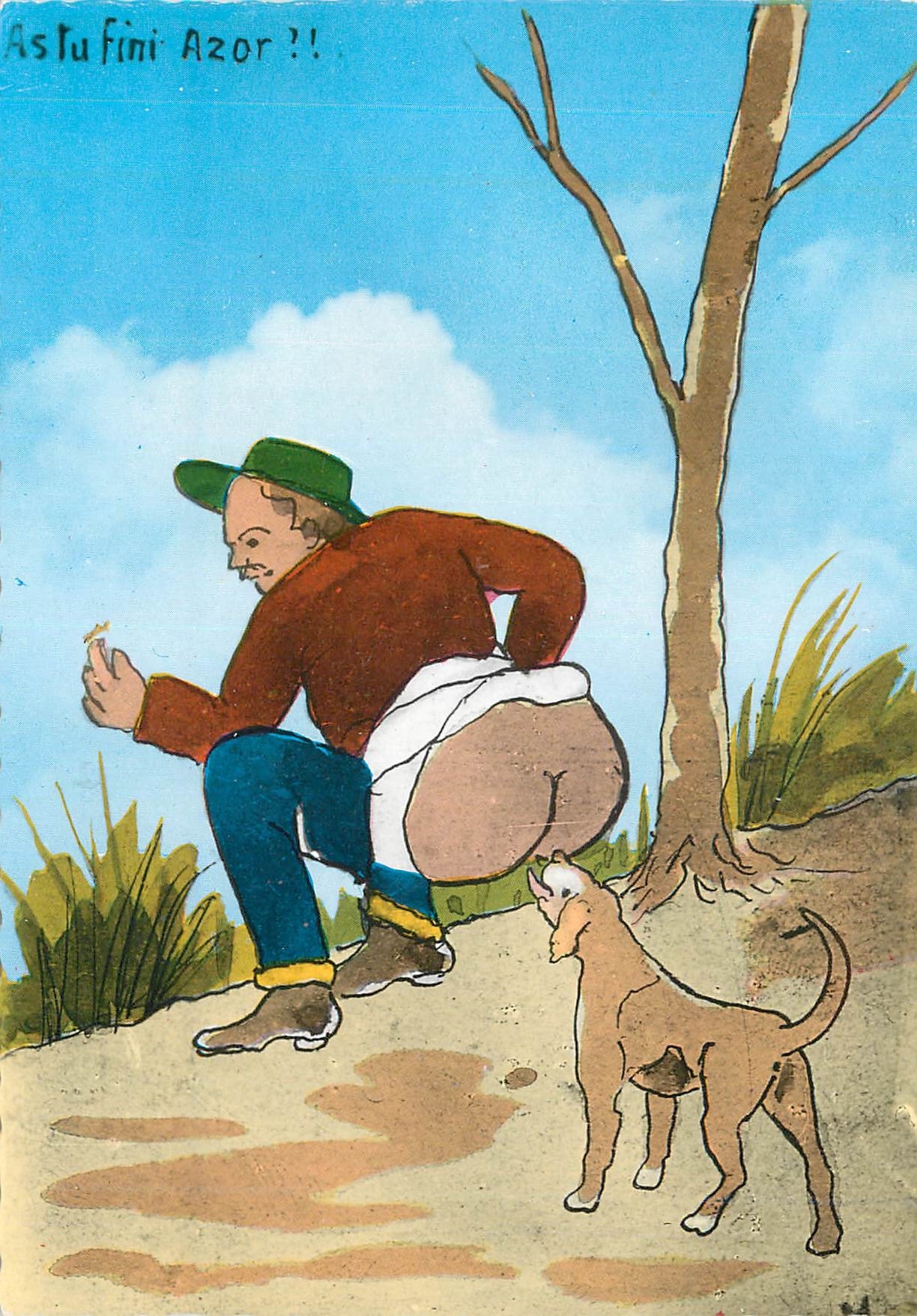 CPM as tu fini azor Chien