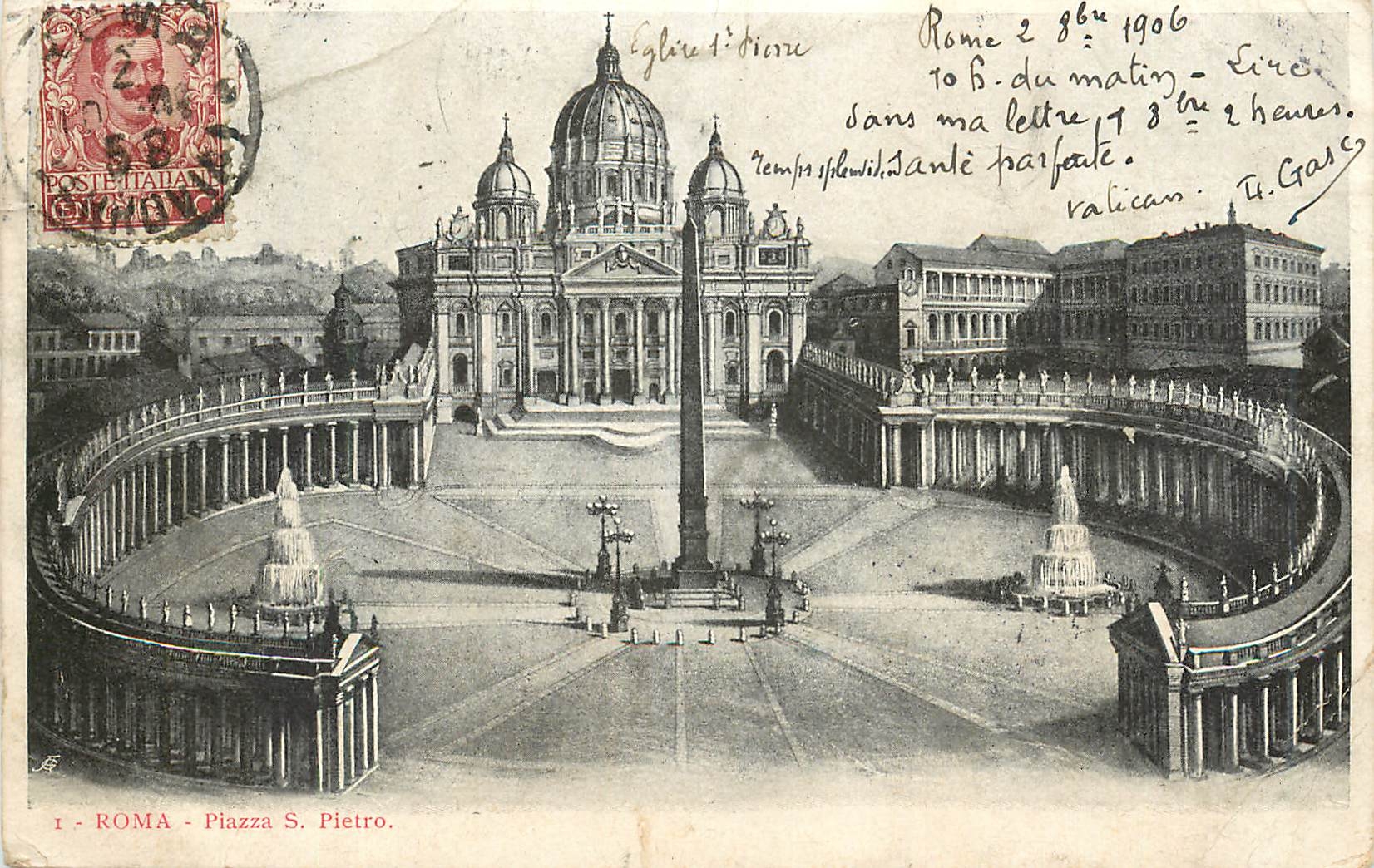 CPA Roma Piazza S Pietro