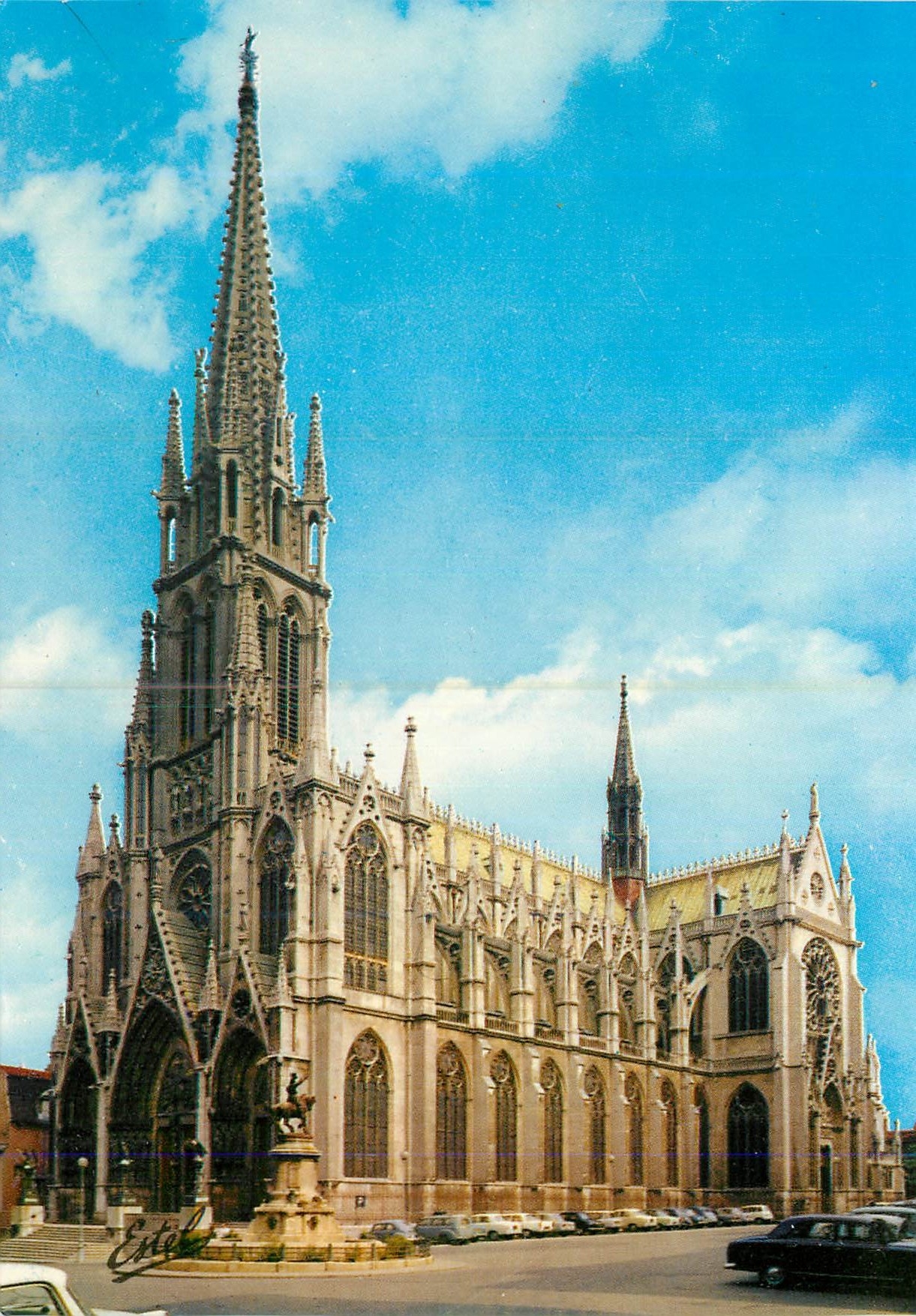 CPM Nancy (M et M) l'eglise saint epvre