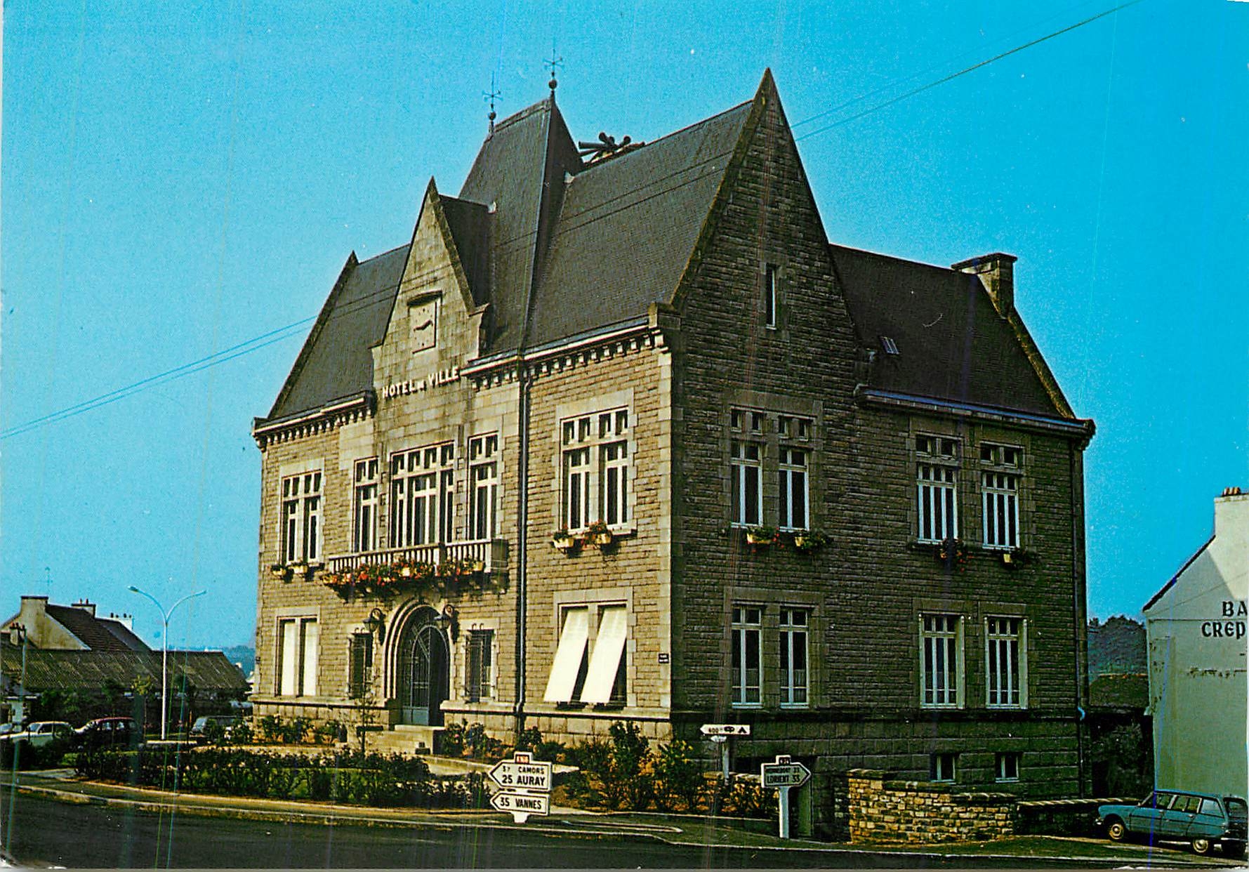 CPM Baud (Morhihan) L'Hotel de Ville