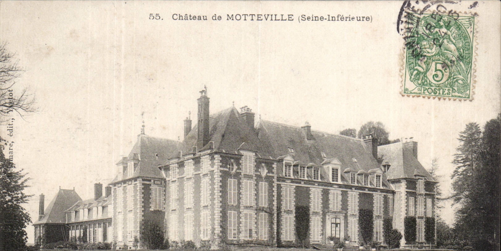 CPA Schloss von Motteville