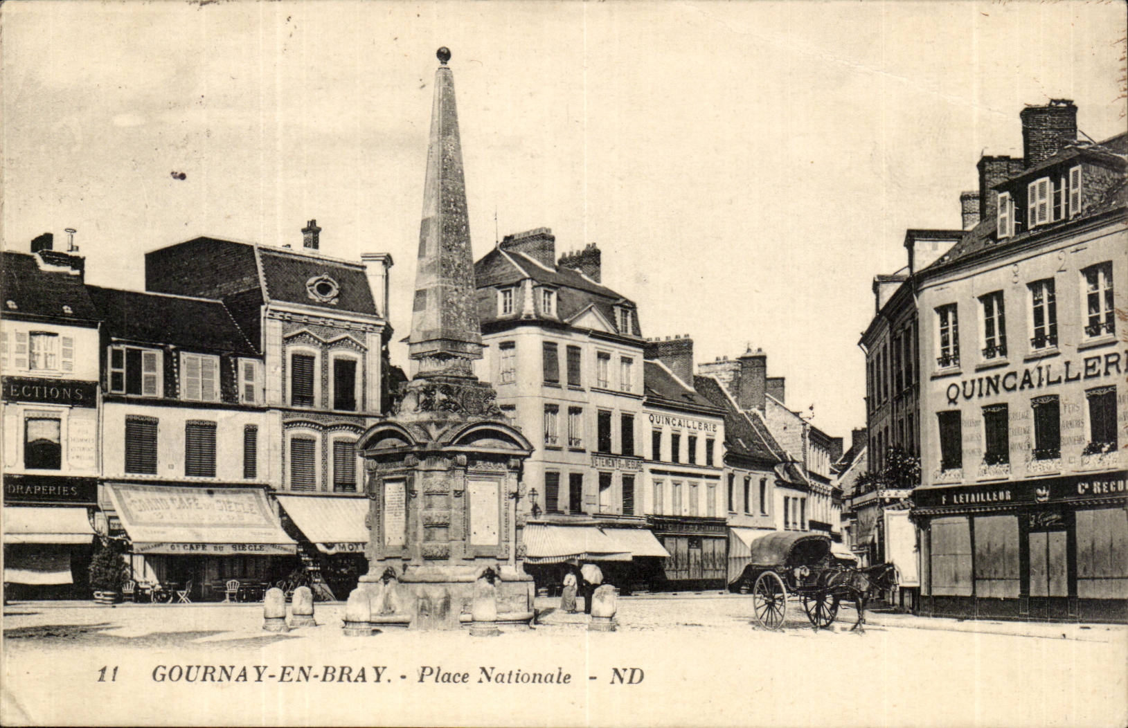 Gournay im Schrei CPA setzt Staatsangehorigen