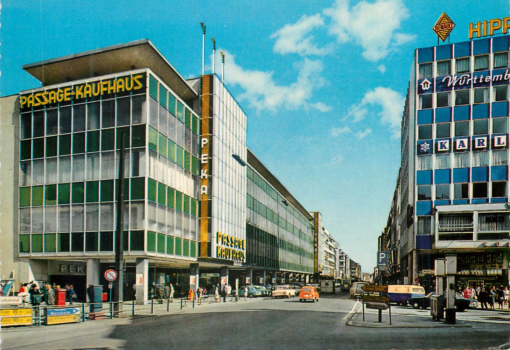 CPM Peka passage kaufhaus saarbrucken des fuhrende kaufhaus um saargebiet