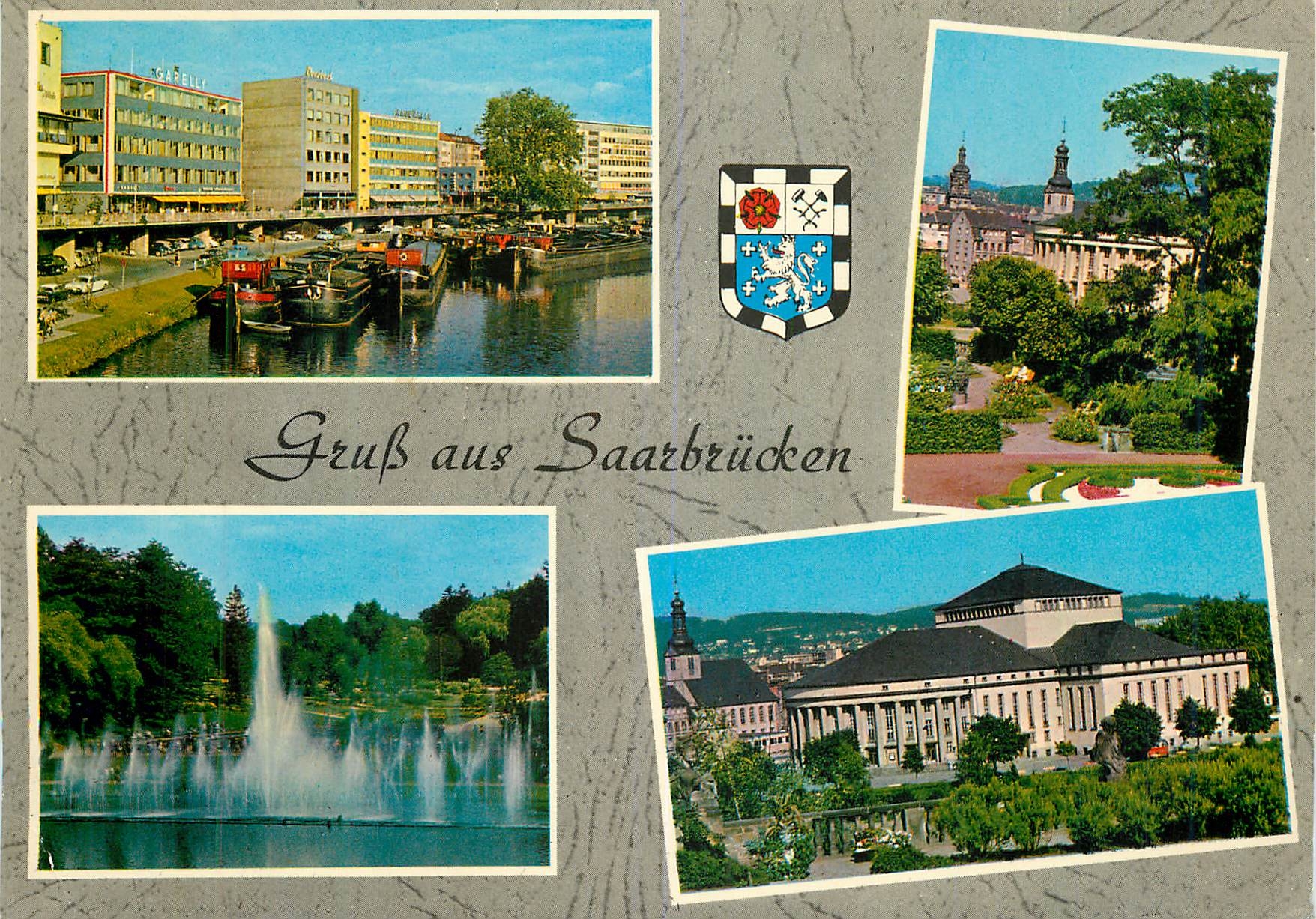 CPM Saarbrucken berliner promenade deutsch franzosischer garten