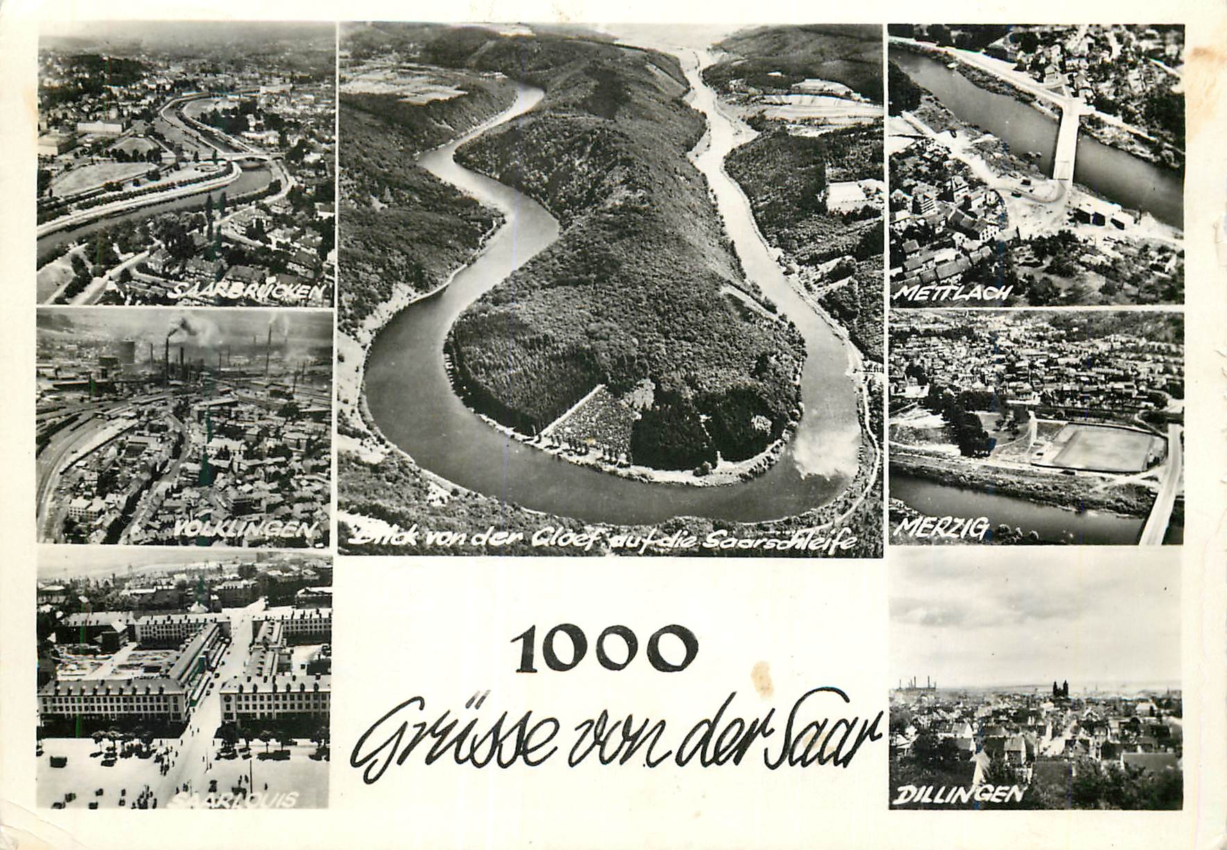 CPM 1000 grusse von der saar