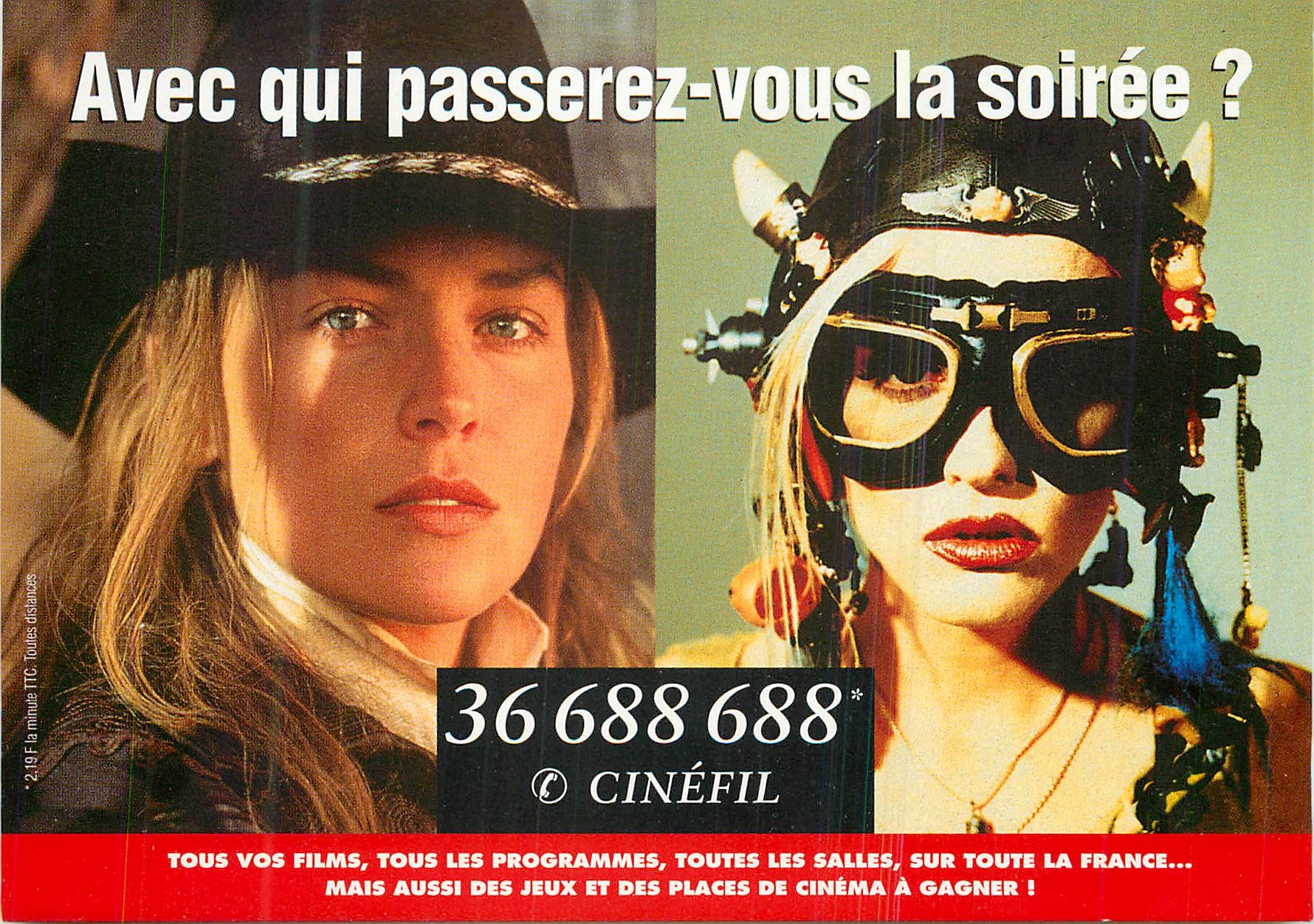 CPM Avec qui passerez vous la soiree Cinefil