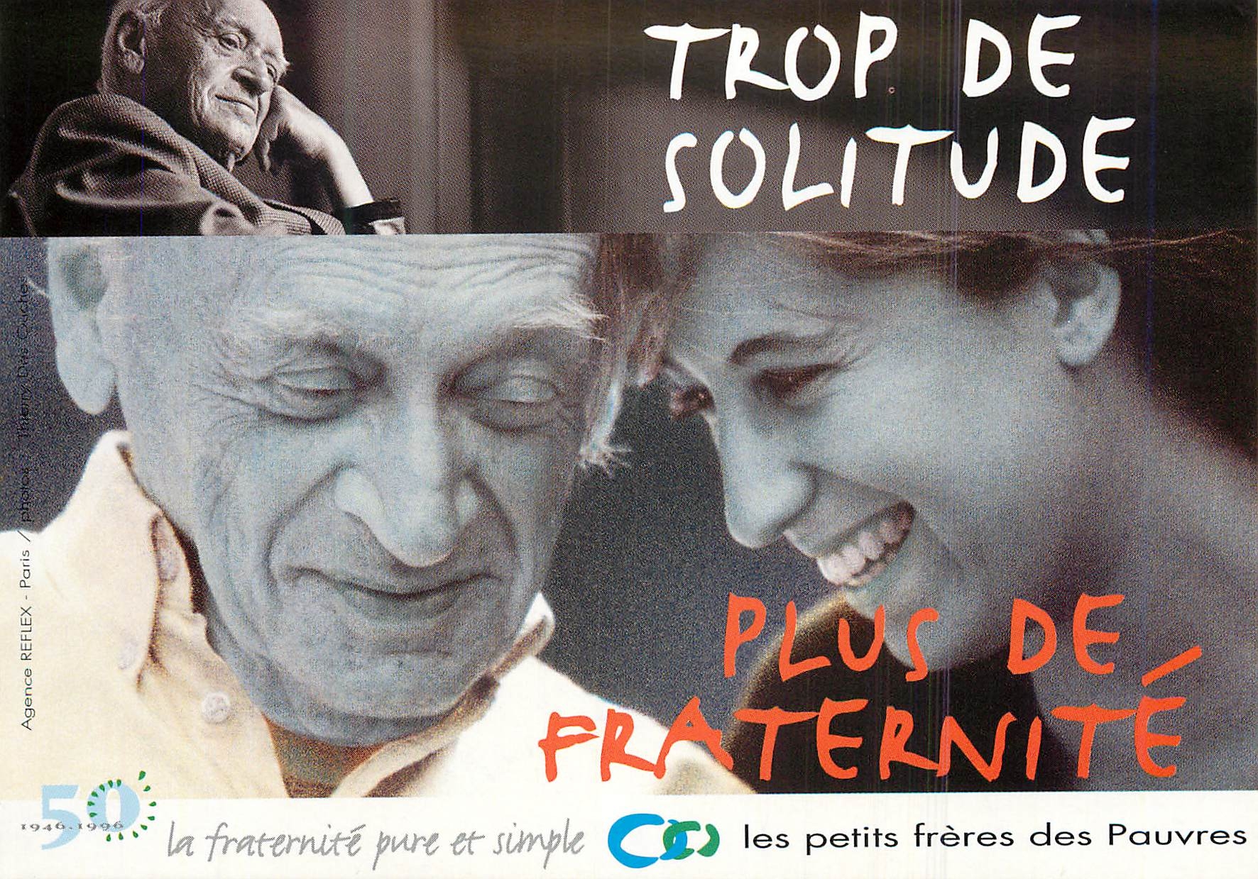 CPM Trop de solitude Petits Freres des Pauvres