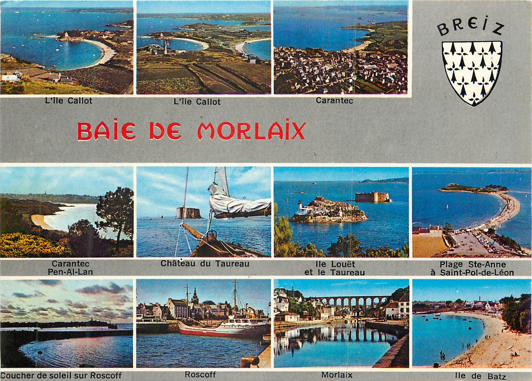CPM Baie de Morlaix L'ile Callot Carantec Taureau Louet Ile de Batz Roscoff