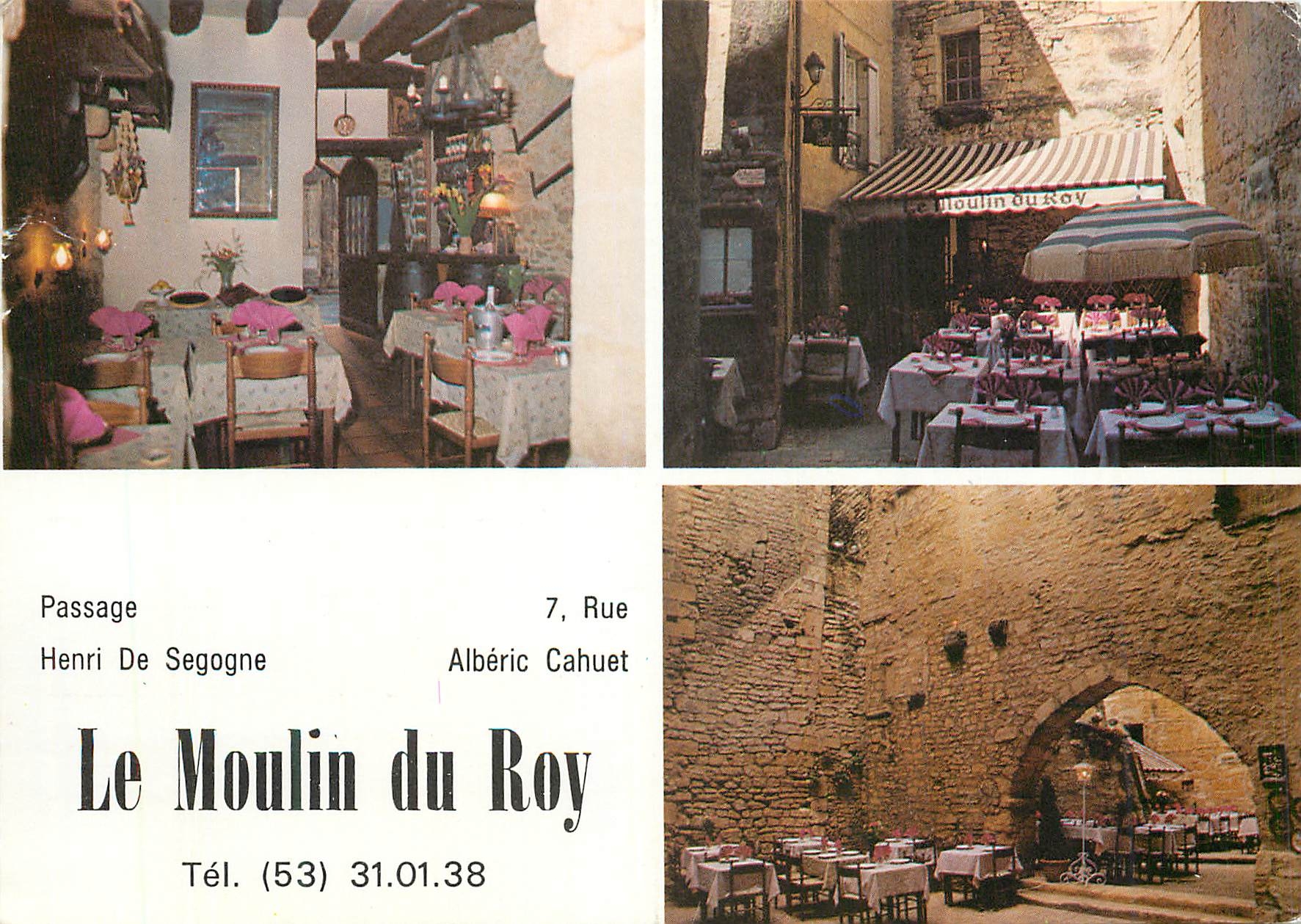CPM Le Moulin du Roy Passage Henri de Segogne Rue Alberic Cahuet Civrieux