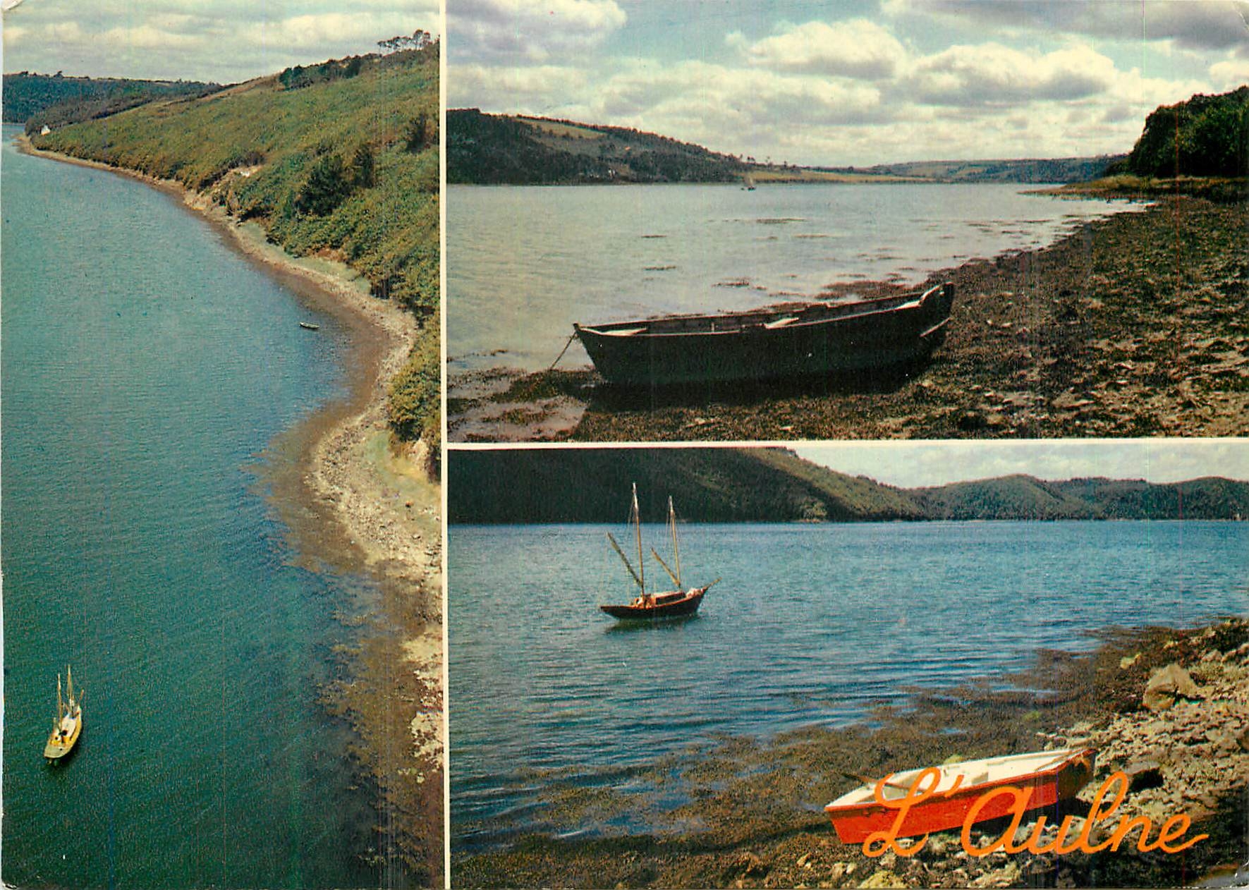CPM Environs de Brest (Finistere) La riviere l'Aulne