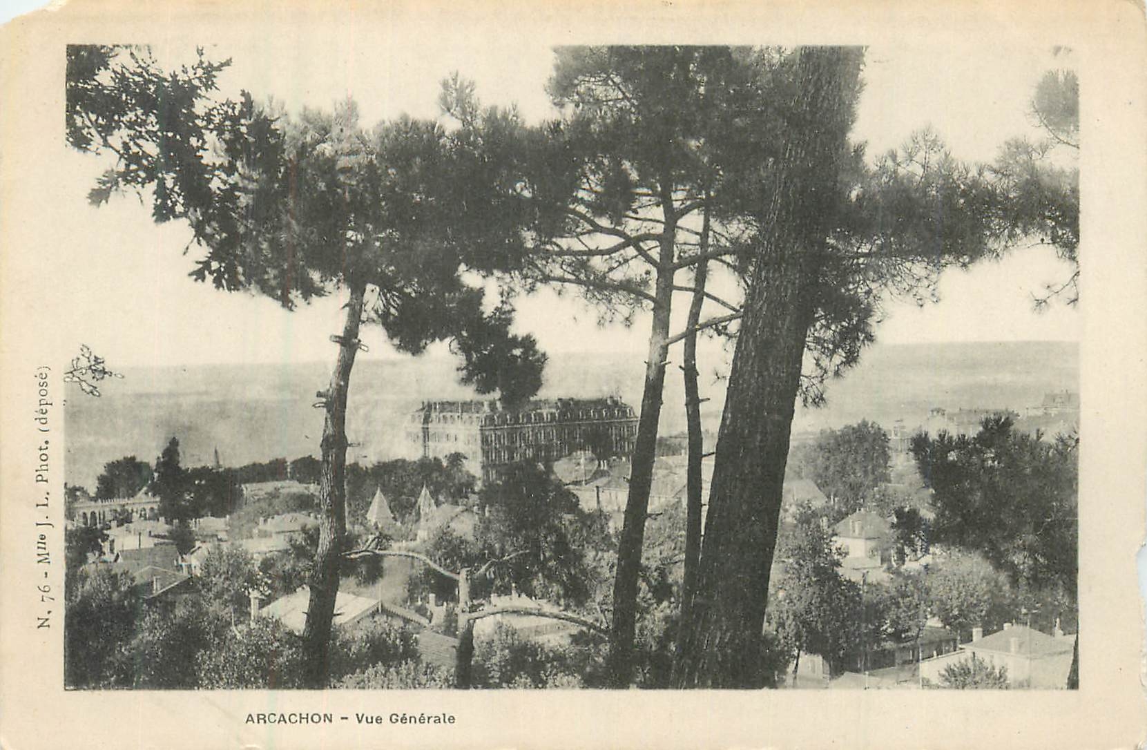 CPA Arcachon Vue generale