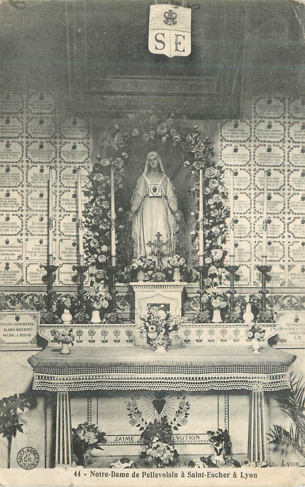 CPA Notre Dame de Pellevoisin a Saint Eucher a Lyon