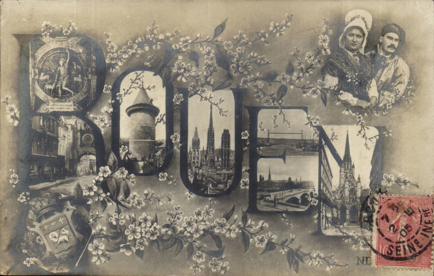 CPA Rouen Fantasy Folklore