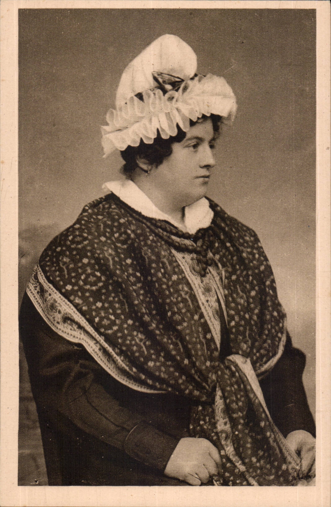 CPA Normandy Caps Le Havre Woman (folklore)