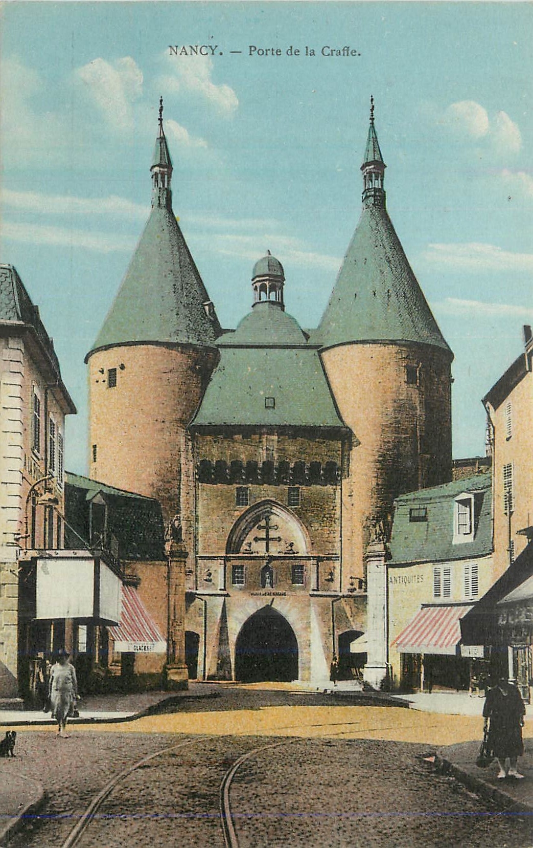 CPA Nancy porte de la graffe