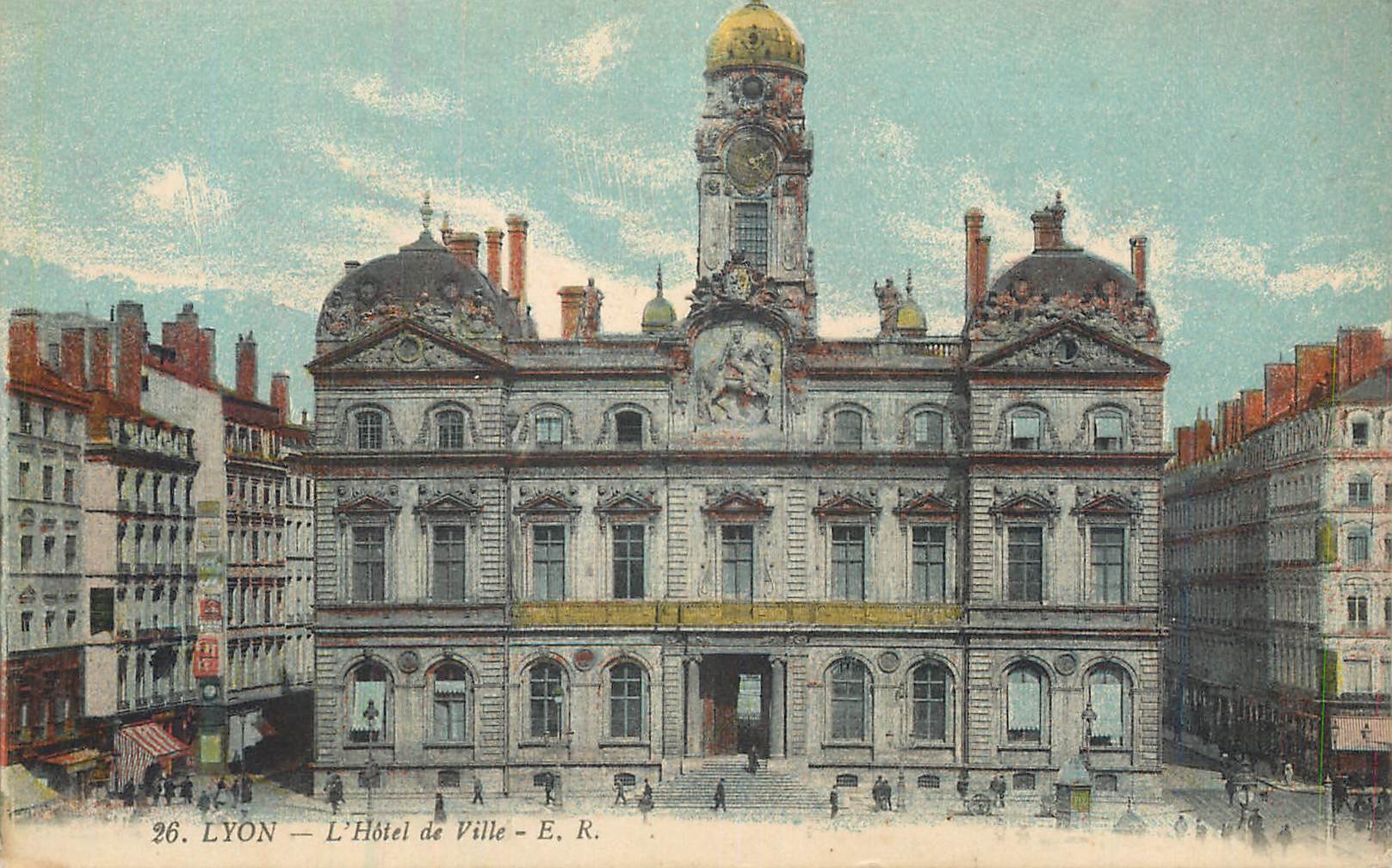 CPA Lyon L'hotel de ville