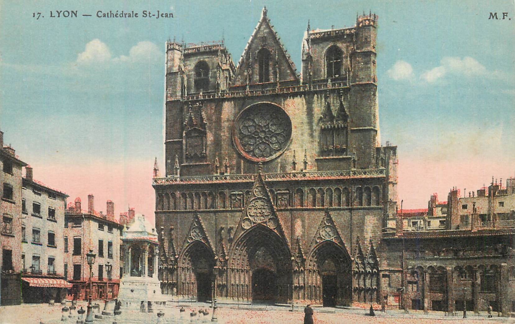 CPA Lyon cathedrale st jean