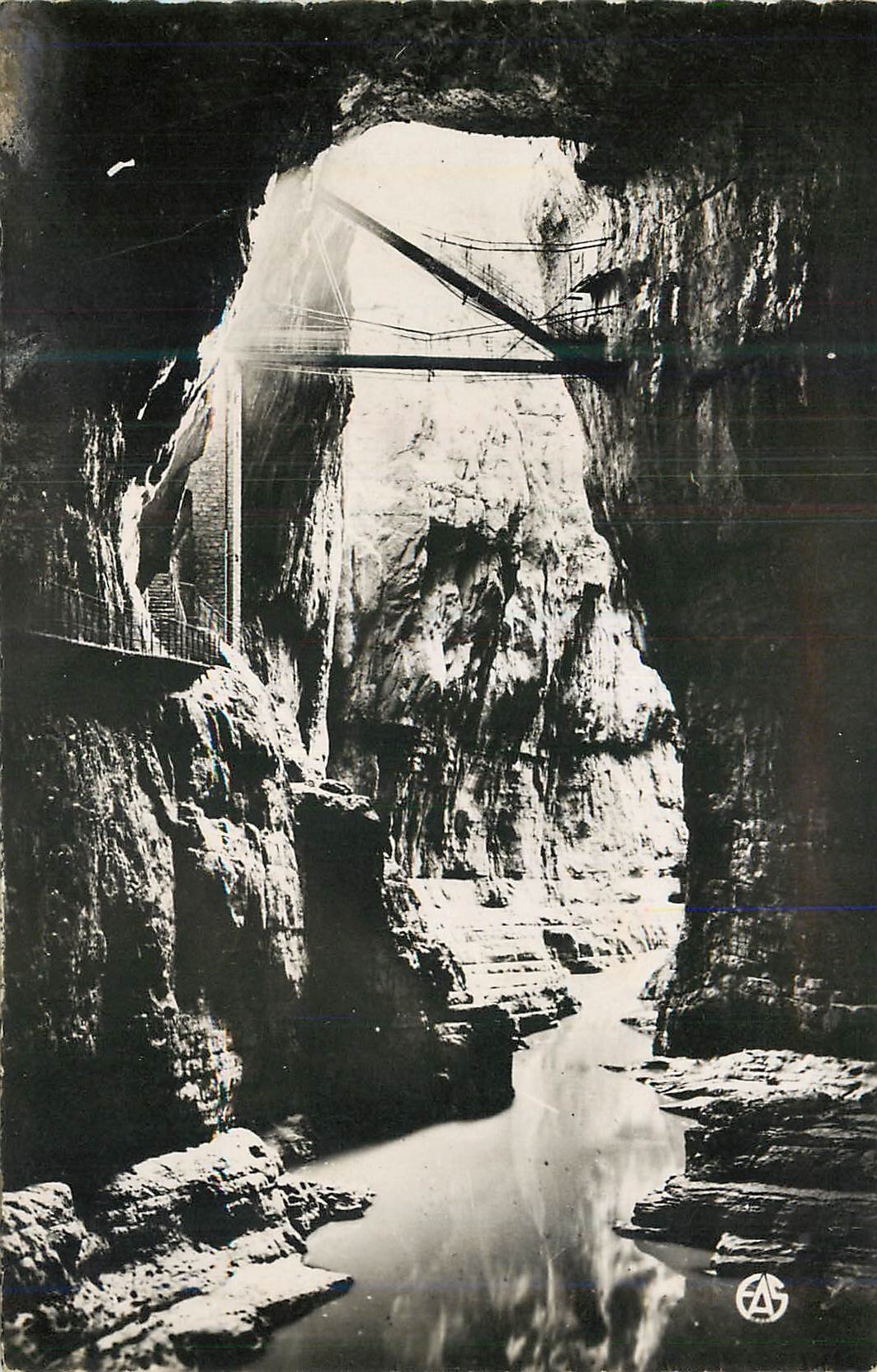 CPM Constantine Les Gorges du Rhumel Entree des Routes Souterraines