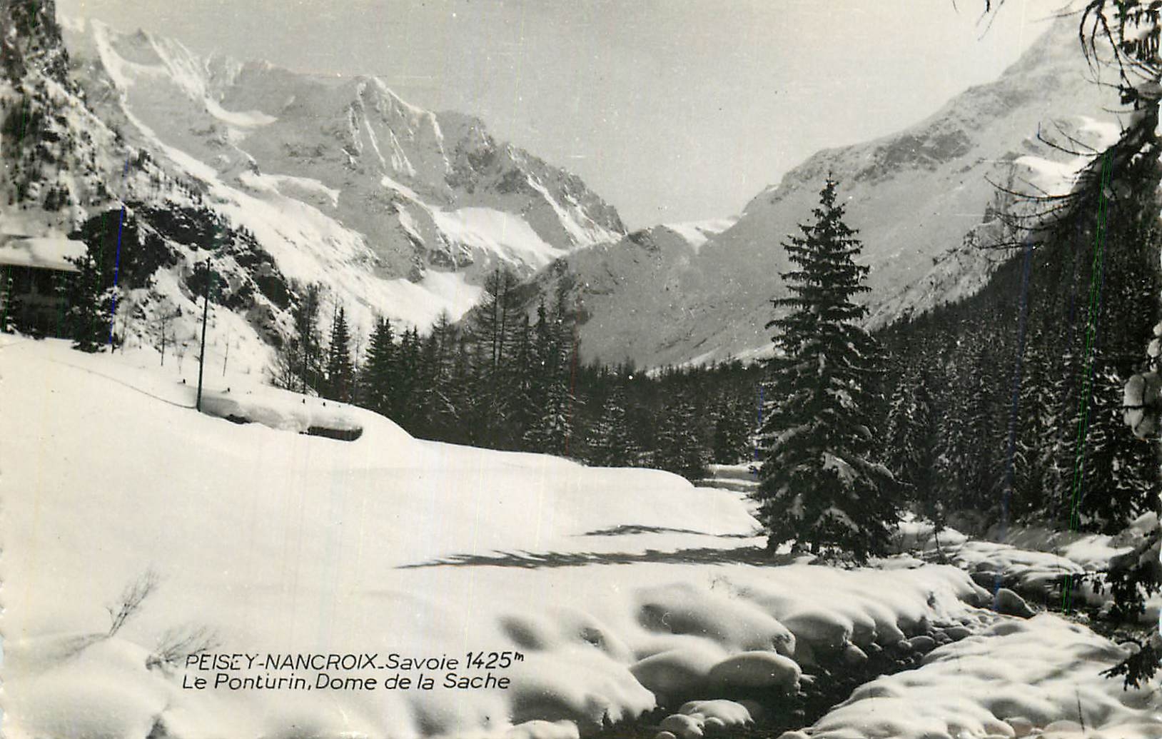 CPM Peisey-Nancroix-Savoie Le Ponturin Dome de la Sache