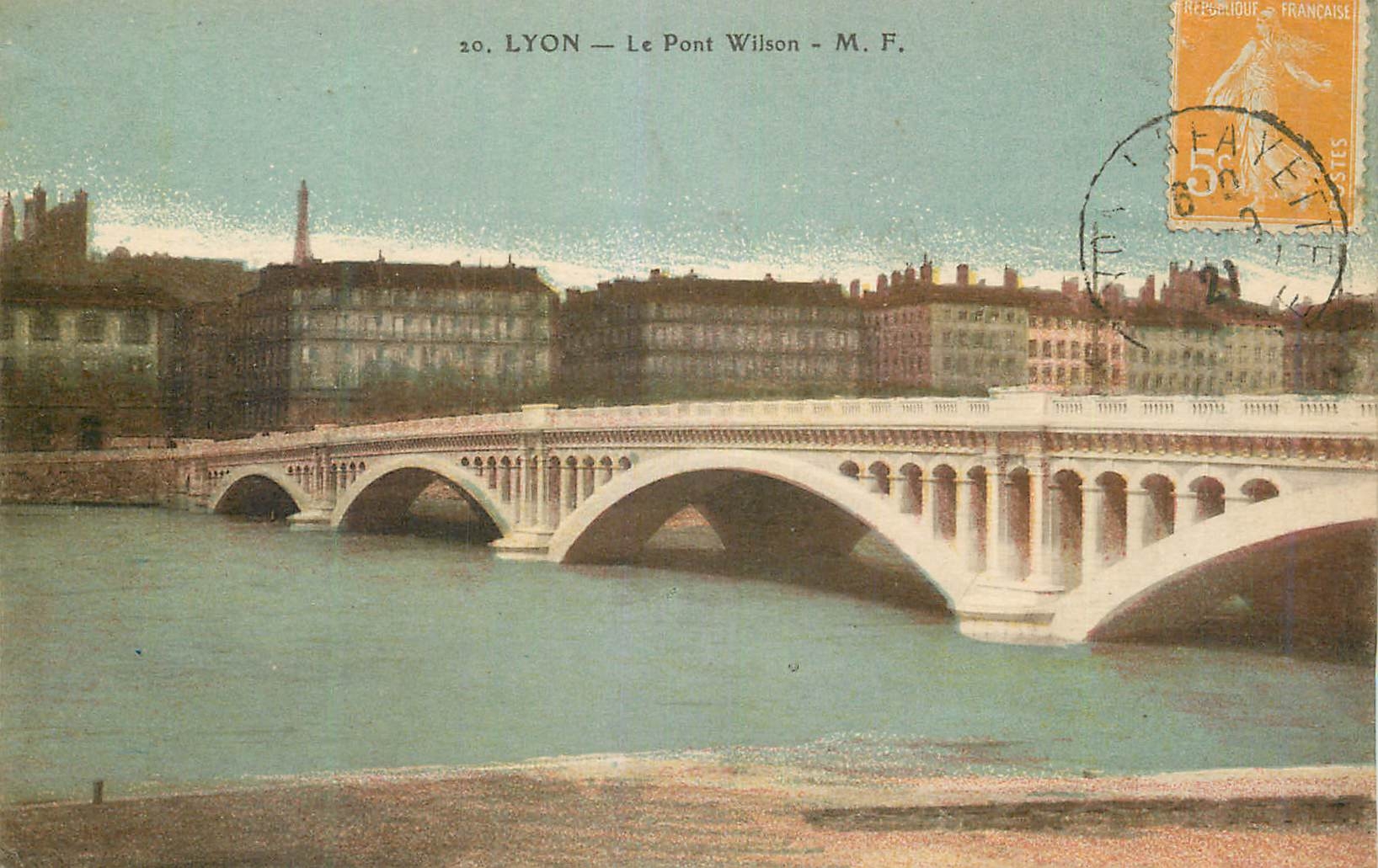 CPA Lyon Le Pont Wilson