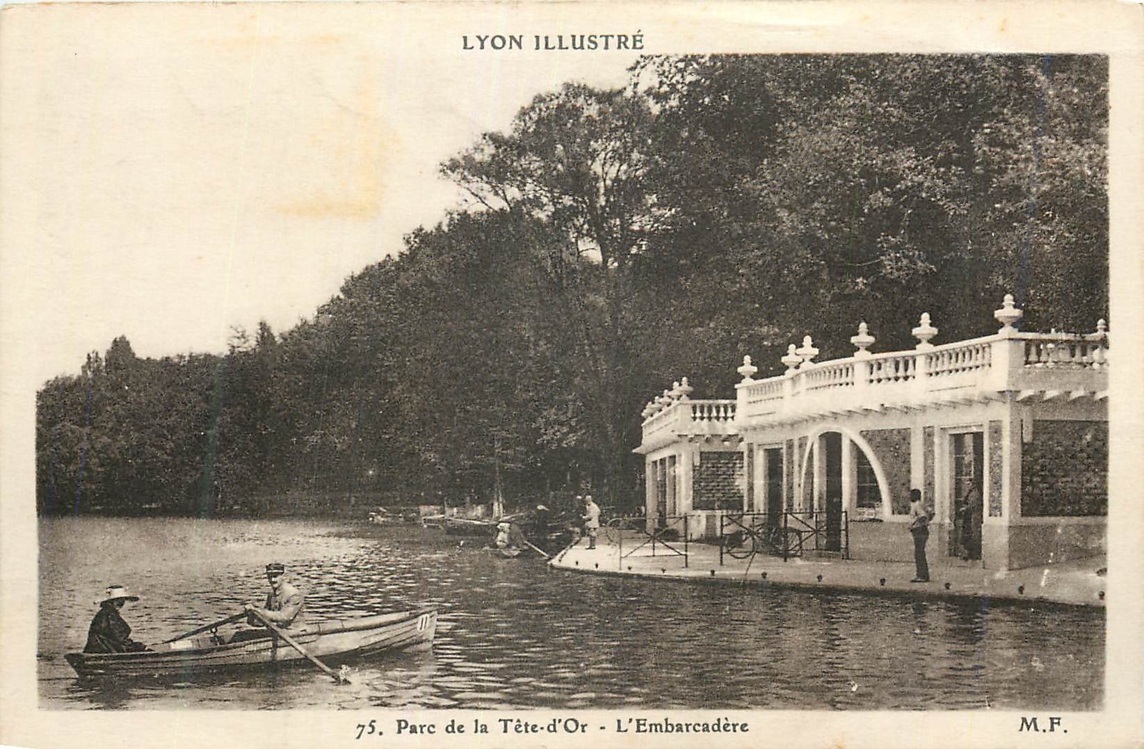 CPA Lyon Parc de la Tete d'Or L'Embarcadere