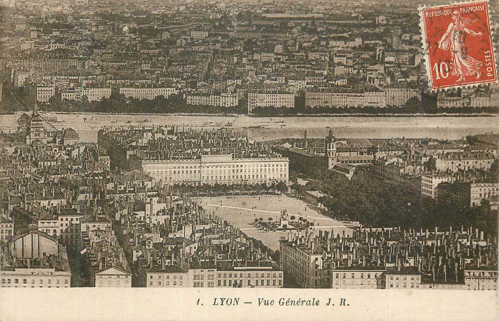 CPA Lyon Vue Generale