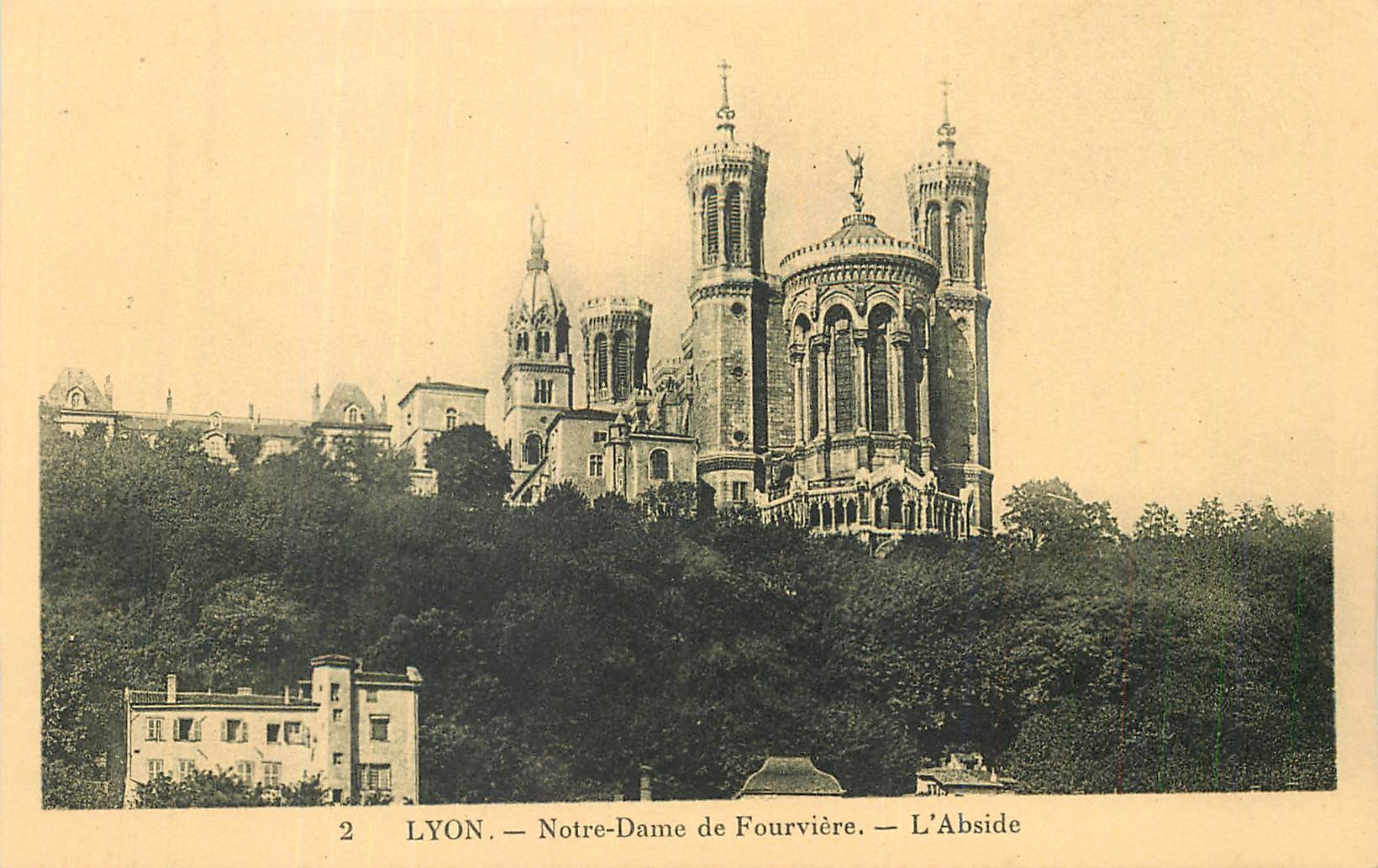 CPA Lyon Notre-Dame de Fourviere L'Abside