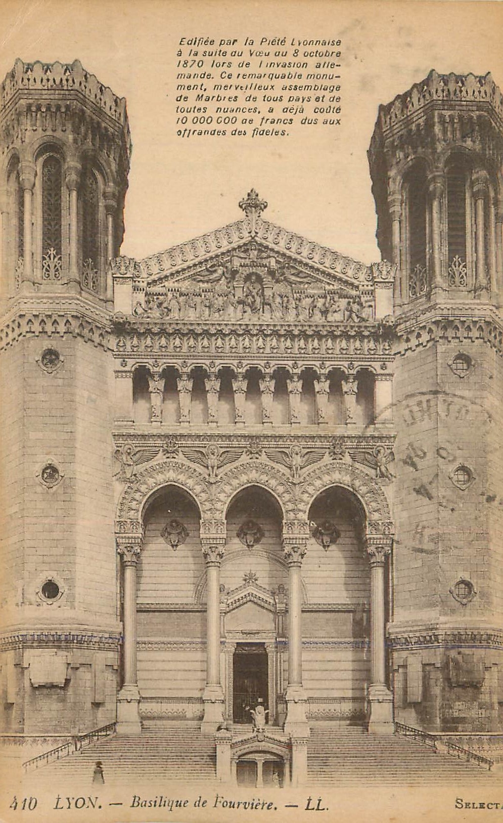 CPA Lyon Basilique de Fourviere