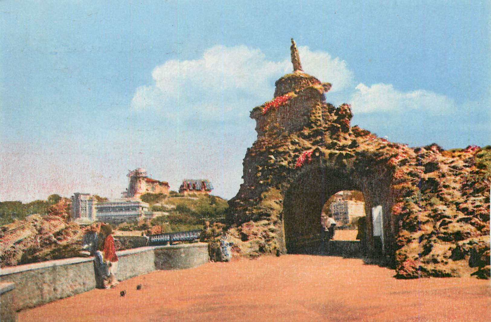 CPA Biarritz Rocher de la Vierge 