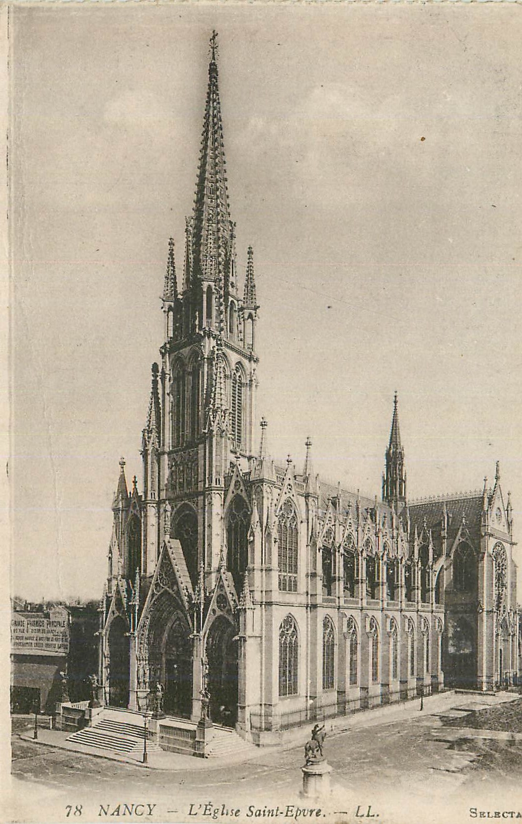 CPA Nancy L Eglise Saint Epvre 