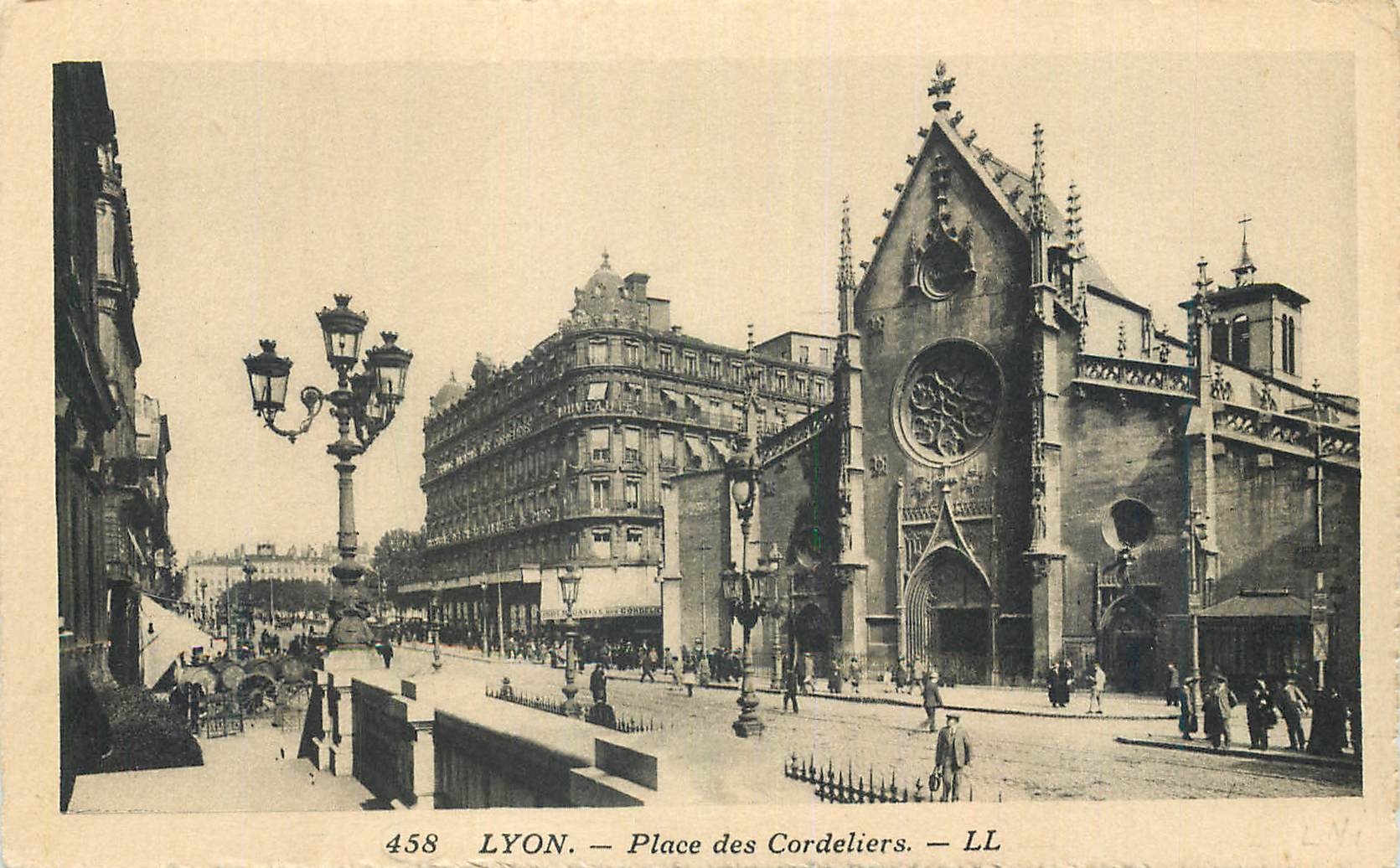 CPA Lyon Place des Cordeliers 
