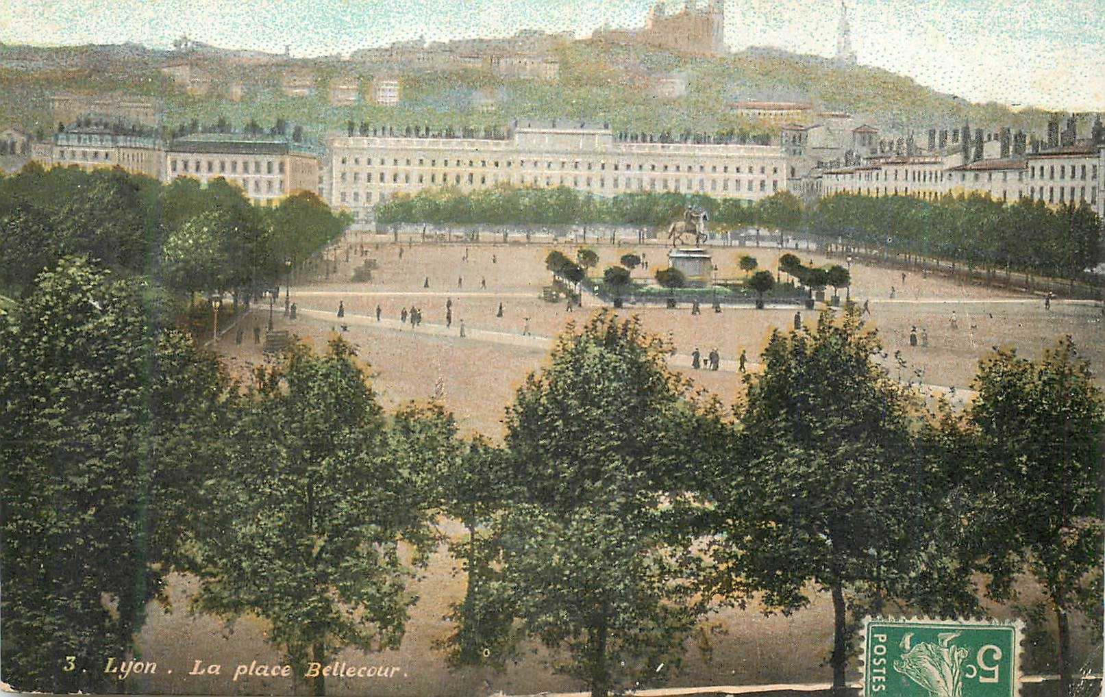 CPA Lyon La Place Bellecour 