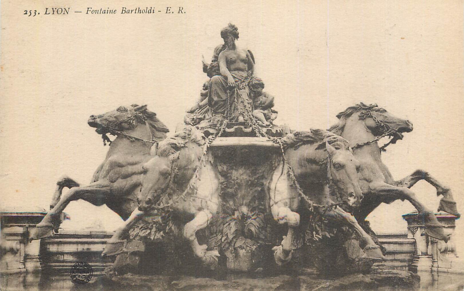 CPA Lyon Fontaine Bartholdi 