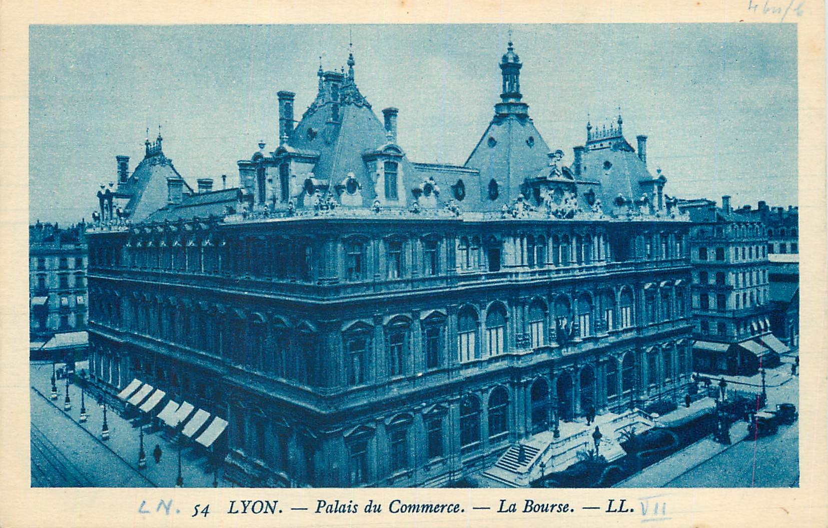 CPA Lyon Palais du Commerce La Bourse 