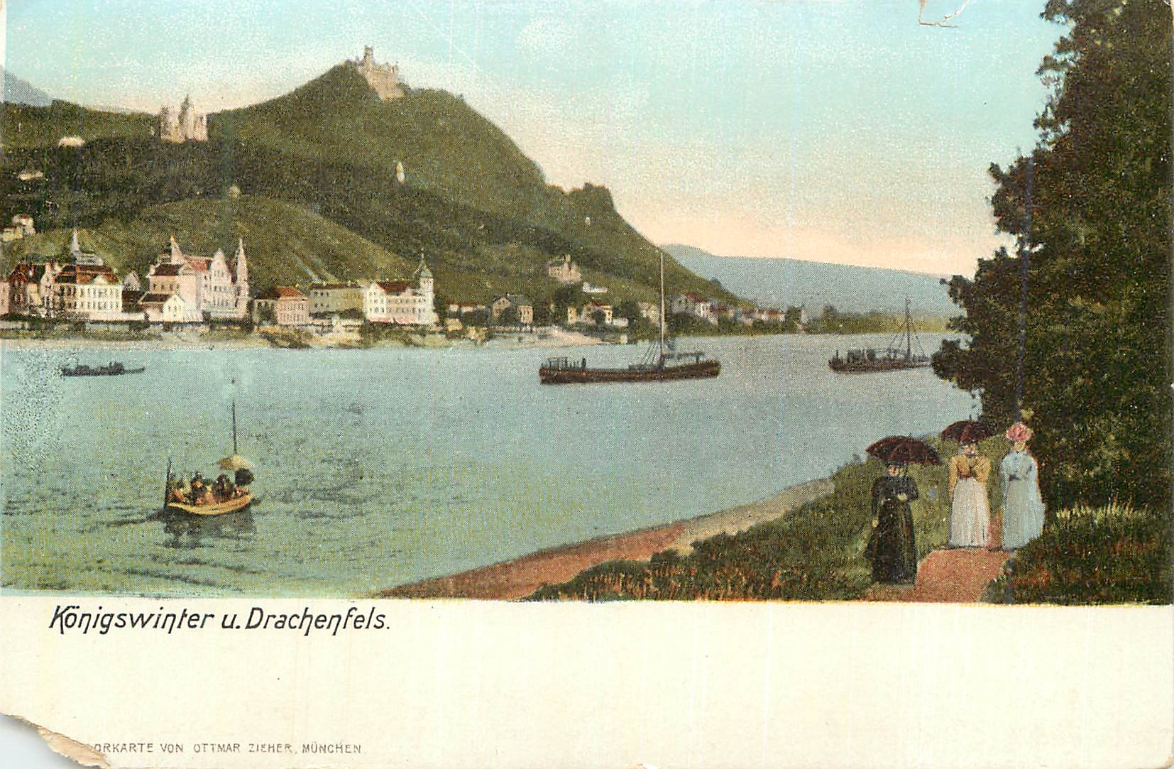 CPA Konigswinter u Drachenfels