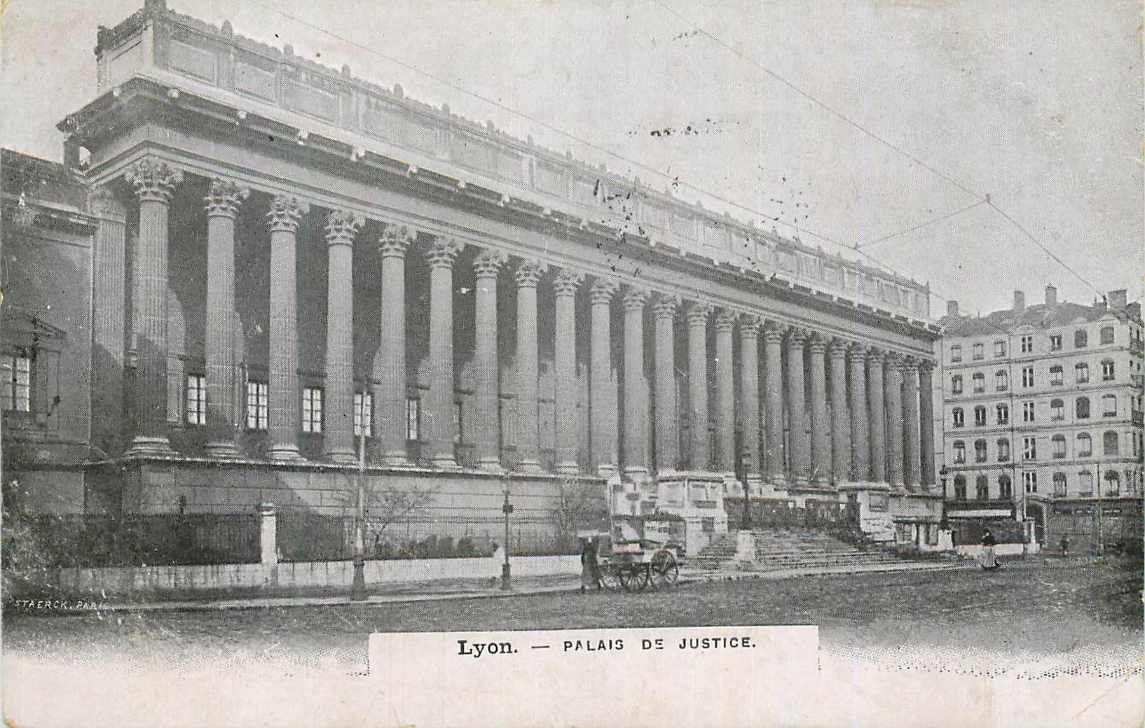 CPA Lyon Palais de Justice 