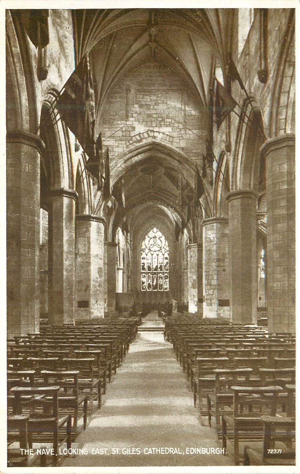 CPA The Nave looking East St Giles Cathedral Edinburgh