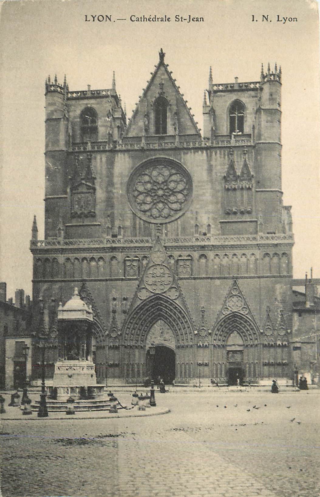 CPA Lyon Cathedrale St Jean 
