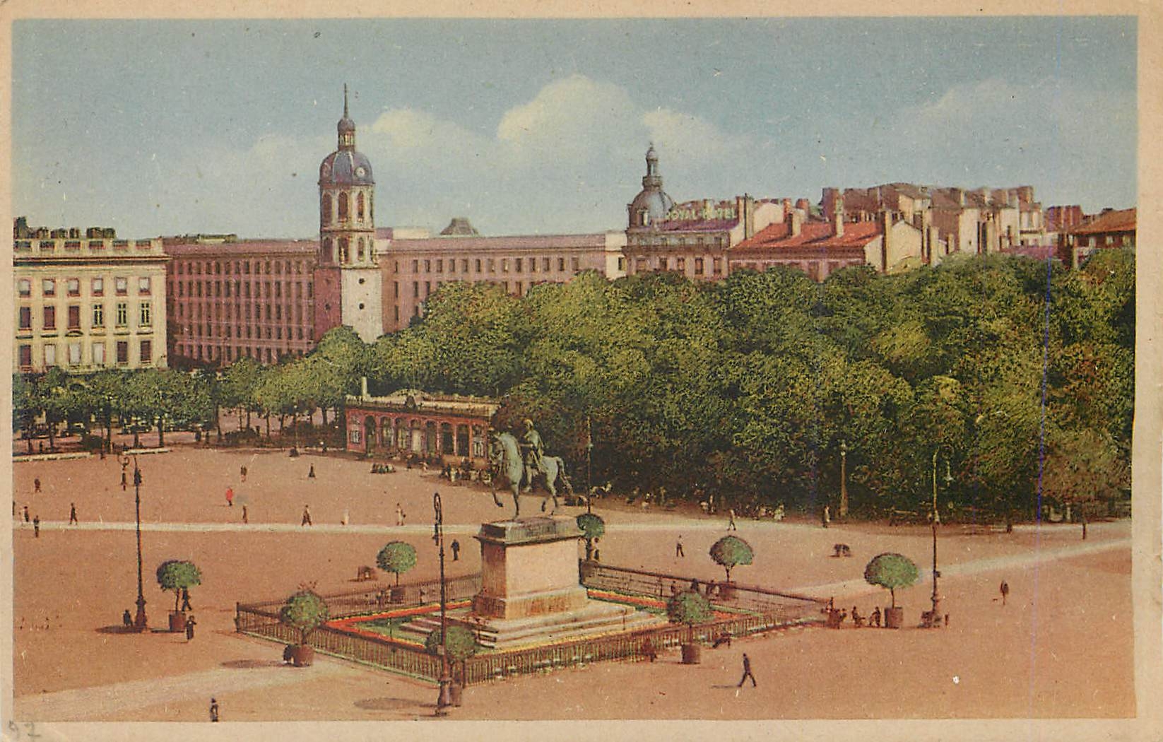 CPA Lyon Place Bellecour 