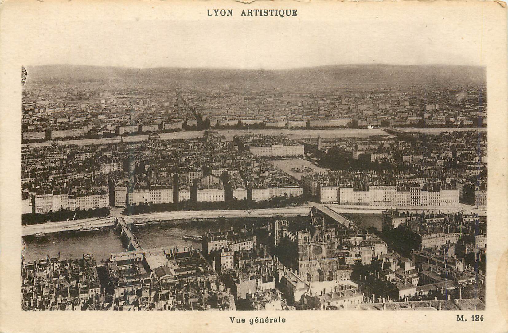 CPA Lyon Vue generale 