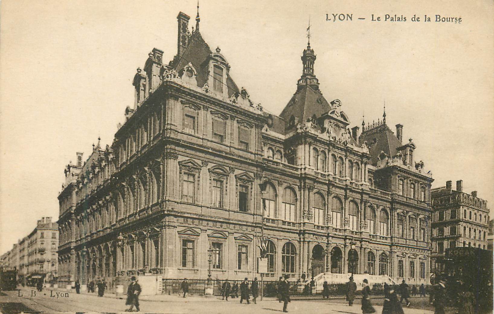 CPA Lyon Le palais de la bourse 