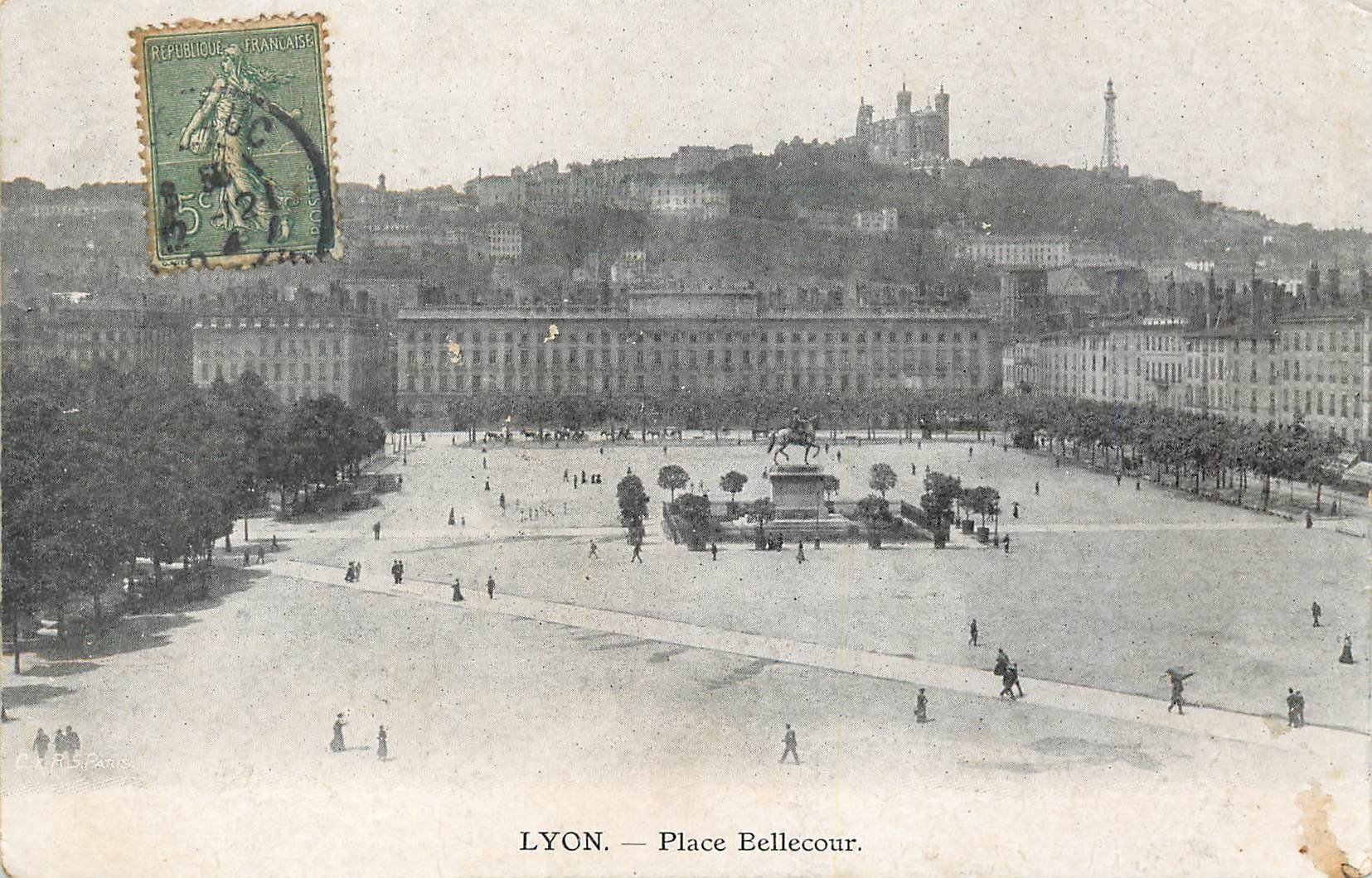 CPA Lyon Place Bellecour 