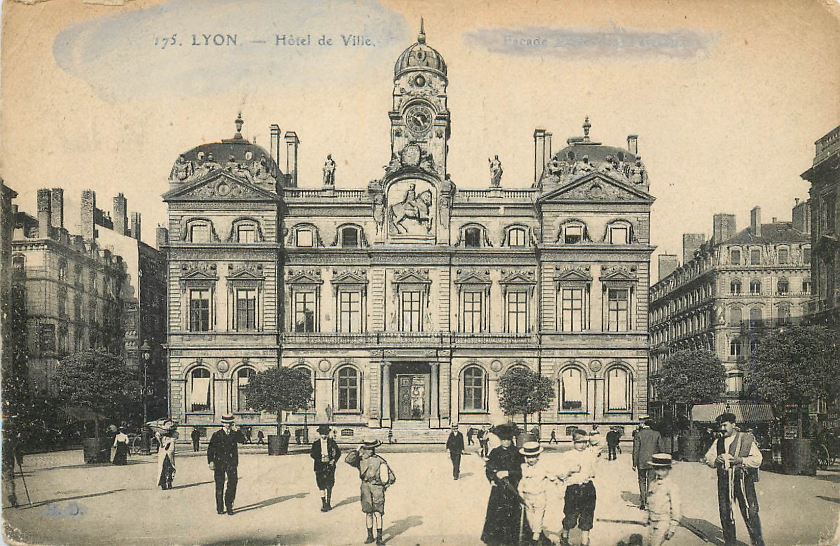 CPA Lyon Hotel de Ville