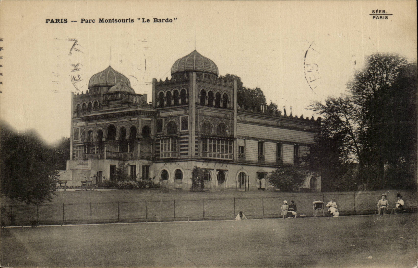 Paris (14) - the Montsouris- Park Bardo-CPA