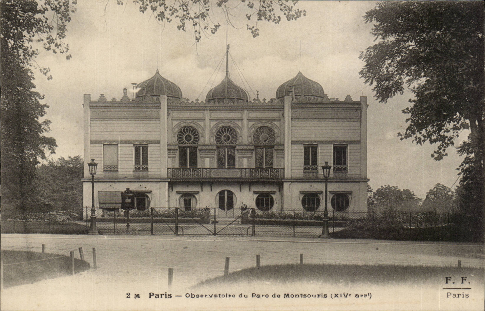 Paris (14) - the Park Montsouris-Observatory of the Park - CPA