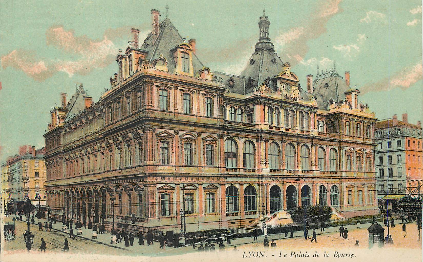 CPA Lyon Le Palais de la Bourse 
