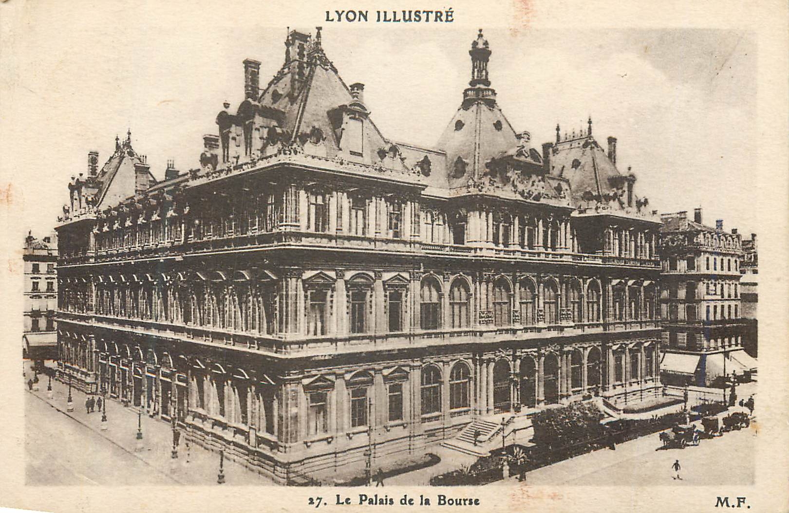 CPA Lyon Le Palais de la Bourse 