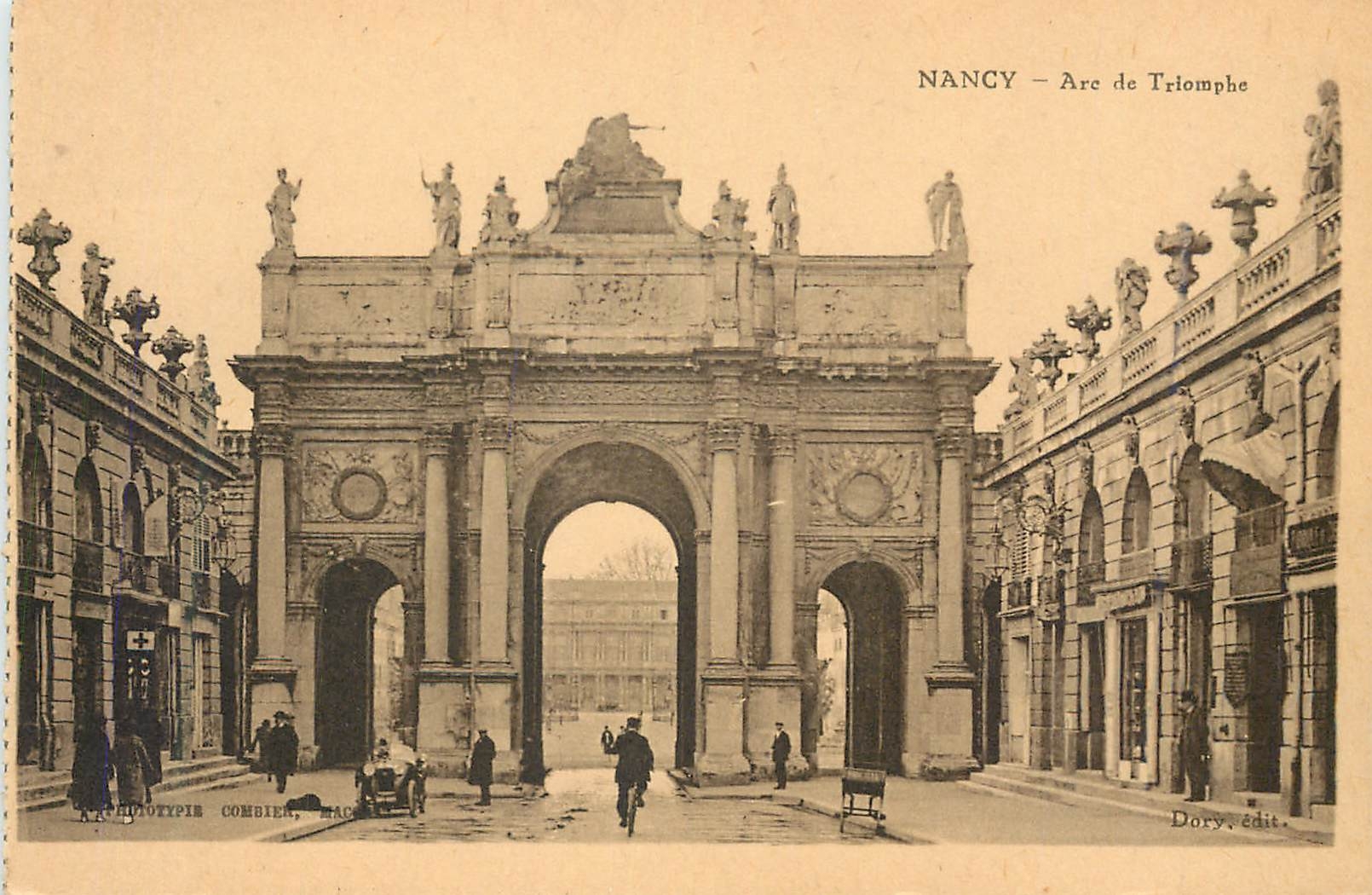 CPA Nancy Arc de Triomphe 